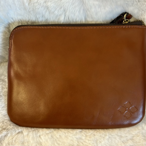 PATRICIA NASH - NWT Brown tooled leather wristlet - Picture 5 of 15